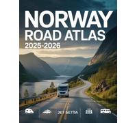 Jet Setta Norway Road Atlas 2025-2026 (Tascabile)