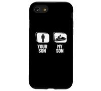 Jet Ski Tuo Figlio Mio Figlio Papà Mamma Divertente Jet Ski Custodia per iPhone SE (2020) / 7/8