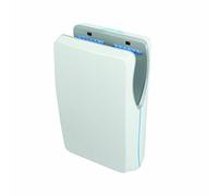 Jet Tifon Asciugamani Elettrico, 1550 W, 540 Km/H, Abs Antibatterico, Bianco
