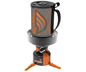 Jetboil - Fornello ottimizzato a riscaldamento rapido - Flash 1L Ocean Topo (+ Windguard Kit) - Blu