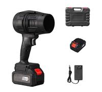 Jetdryshop Car Dryer, Avoxz Leaf Blower, Handheld Electric Portable Air Blower, Suitable for Barbecue Combustion, Yard Cleaning, Chassis Cleaning, Etc (Black-1)