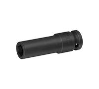 Jetech 1/2 Inch Drive 12mm Deep Impact Socket con design a 6 punti, acciaio legato al cromo molibdeno trattato termicamente, metrico