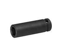Jetech 1/2 Inch Drive 15mm Deep Impact Socket con design a 6 punti, acciaio legato al cromo molibdeno trattato termicamente, metrico