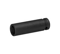 Jetech 1/2 Inch Drive 16mm Deep Impact Socket con design a 6 punti, acciaio legato al cromo molibdeno trattato termicamente, metrico