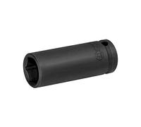 Jetech 1/2 Inch Drive 21mm Deep Impact Socket con design a 6 punti, acciaio legato al cromo molibdeno trattato termicamente, metrico