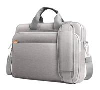 JETech 13 13,3 14 Pollici Laptop Borsa Custodia, Cover per Computer Compatibile con MacBook Neo (A18 Pro), MacBook Air/Pro 13/14, Surface Book 13,5, HP Pavilion 14 (Grigio Chiaro)