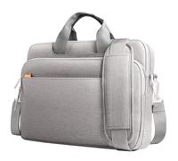 JETech 16 17 17,3 Pollici Laptop Borsa Custodia, Cover Impermeabile per Computer Compatibile con MacBook Air/Pro 16, Acer Predator Helios 16, ASUS ROG Strix G17, HP Envy 17,3 (Grigio Chiaro)