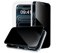 JETech 360 Gradi Privacy Pellicola Protettiva per iPhone 17 Pro 6,3 Pollici, Vetro Temperato Film Anti-Spia 4 Vie con Strumento di Installazione Facile, 2 Pezzi