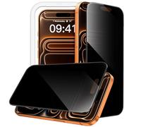 JETech 360 Gradi Privacy Pellicola Protettiva per iPhone 17 Pro Max 6,9 Pollici, Vetro Temperato Film Anti-Spia 4 Vie con Strumento di Installazione Facile, 2 Pezzi