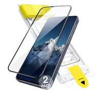 JETech 3D 9H+ Pellicola Protettiva per Samsung Galaxy A57, 2 Pezzi | Vetro Temperato, Anti-Impronte, Installazione con Allineamento Automatico, Compatibile con Custodie