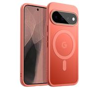 JETech Cover Magnetica Opaco per Google Pixel 11 Pro XL, Rosa Opaco | Compatibile con MagSafe, Compatibile con Pixelsnap Caricabatterie, Retro Traslucido, Impugnatura Antiscivolo, Antiurto