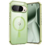 JETech Cover Magnetica per Google Pixel 10 Pro XL, Verde Giada | Compatibile con MagSafe e per Pixelsnap Charger, Custodia Protettiva Antiurto, Retro Trasparente Antigraffio