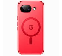 JETech Cover Magnetica per Google Pixel 10a, Compatibile con MagSafe, Custodia Antiurto per Telefono con Retro Opaco Traslucido (Rosso lampone)