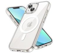 JETech Cover Magnetica per iPhone 13, Trasparente