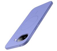 JETech Cover Magnetica Slim per Google Pixel 10a, Compatibile con MagSafe, Protezione Completa dell'Obiettivo della Fotocamera, Custodia Ultra Sottile Leggera Finitura Opaca Minimalista (Lavender)