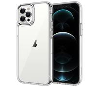 JETech Cover per iPhone 12 Pro Max, Anti-Ingiallimento, Trasparente