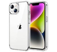 JETech Cover per iPhone 14, Anti-Ingiallimento, Trasparente
