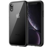JETech Custodia per iPhone XR 6,1", Anti Ingiallimento Cover Case con Assorbimento degli Urti (Nero)