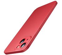 JETech Cover Slim per iPhone 13, Rosso
