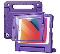 JETech Custodia Bambini per iPad mini 5/4/3/2/1 (7,9 Pollici, 2019/2015/2014/2013/2012) con Pellicola Prottetiva Integrata, Protezione Tablet Cover per Antiurto con Supporto (Viola)