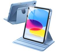 JETech Custodia Girevole per iPad (A16) 11ª/10ª Gen Blu Per 2025/2022 Modello