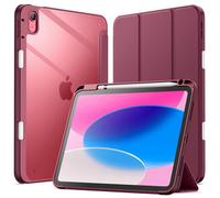 JETech Custodia per iPad (A16) 11ª/10ª Gen, Vino Rosso