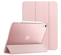 JETech Custodia per iPad Air 13" M4/M3/M2, Rosa Sabbia | Cover per 2026/2025/2024 Modello, Retro Traslucido Sottile, Supporto Tri-Pieghevole, Auto Svegliati/Sonno, Antiurto