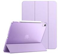 JETech Custodia per iPad Air 13" M4/M3/M2, Viola | Cover per 2026/2025/2024 Modello, Retro Traslucido Sottile, Supporto Tri-Pieghevole, Auto Svegliati/Sonno, Antiurto
