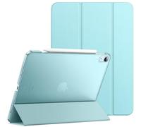JETech Custodia per iPad Air 13 Pollici M4/M3/M2 (2026/2025/2024), Sottile Supporto Rigido Retro Conchiglia Intelligente Cover con Auto Svegliati/Sonno (Blu)