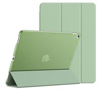 JETech Custodia per iPad Pro 12,9" 2ª/1ª Gen (2017/2015), Verde Matcha | Cover Retro Traslucido Sottile, Supporto Tri-Pieghevole, Auto Svegliati/Sonno, Protezione Antiurto Leggera
