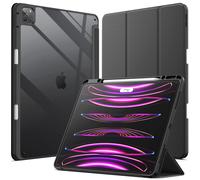 JETech Custodia per iPad Pro 12,9 6/5/4/3 (2022/2021/2020/2018) Nero Cover Retro