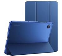 JETech Custodia per Samsung Galaxy Tab A11 Plus, Navy | Cover Retro Traslucido Sottile, Supporto Tri-Pieghevole, Auto Svegliati/Sonno, Antiurto