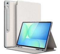 JETech Custodia per Samsung Galaxy Tab S10 FE Plus 13,1", Argento | Supporto Multi-Angolo, S Pen Holder, Cover Protezione Sottile, Auto Svegliati/Sonno