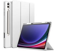 JETech Custodia per Samsung Galaxy Tab S10 Plus/S9 Plus 12,4", Bianco