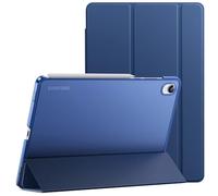 JETech Custodia per Samsung Galaxy Tab S11, Navy | Cover Retro Traslucido Sottile, Supporto Tri-Pieghevole, Auto Svegliati/Sonno, Antiurto