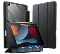 JETech Custodia Staccabile per iPad 9ª/8ª/7ª Gen 10,2", Nero