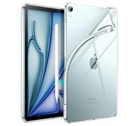 JETech Custodia Trasparente per iPad Air 11" M4/M3/M2, Air 5/4, Trasparente