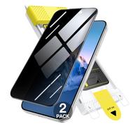 JETech Infinito Privacy Pellicola Protettiva per iPhone 17 Pro, 9H+ 3D a Copertura Totale Vetro Temperato Anti-Spia con Strumento di Installazione Allineamento Automatico, 2 Pezzi