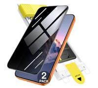 JETech Infinito Privacy Pellicola Protettiva per iPhone 17 Pro Max, 9H+ 3D a Copertura Totale Vetro Temperato Anti-Spia con Strumento di Installazione Allineamento Automatico, 2 Pezzi