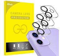 JETech Pellicola Fotocamera per iPhone 11 6,1" e iPhone 12 mini 5,4", 9H Vetro Temperato Lente Protettiva, Anti-Graffio, Protezione Obiettivo Della, Pacco da 3