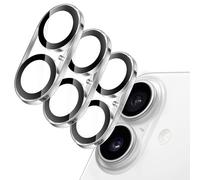 JETech Pellicola Fotocamera per iPhone 17 6,3 Pollici, 9H Vetro Temperato, Antigraffio, Compatibile con Cover, Non Influisce Sugli Scatti Notturni, HD Chiaro, Pacco da 3 (Trasparente)