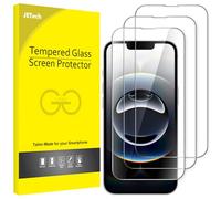 JETech Pellicola Protettiva a Copertura Totale per iPhone 16e 6,1 Pollici 2025, 9H Vetro Temperato Film, Compatibile con Cover, HD Chiaro, Pacco da 3