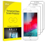 JETech Pellicola Protettiva Compatibile con iPhone SE 2020/8 / 7 / 6s / 6, in Vetro Temperato, Pacco da 3