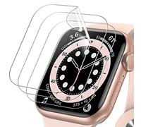 JETech Pellicola Protettiva per Apple Watch SE 3/2/1 (2025/2022/2020) / Series 6 5 4 44mm, Alta Definizione, Pellicola TPU, Pacco da 3