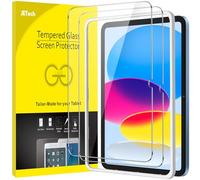 JETech Pellicola Protettiva per iPad (A16) 11ª/10ª Gen, 2 Pezzi | Per 2025/2022 Modello, Vetro Temperato 9H, HD Trasparente, Protezione Antigraffio