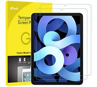JETech Pellicola Protettiva per iPad Air 5/4, 2 Pezzi | Per 10,9" 2022/2020 Modello, HD Trasparente, Vetro Temperato Antigraffio