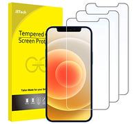 JETech Pellicola Protettiva per iPhone 12/12 Pro 6,1 Pollici, Vetro Temperato, Pacco da 3