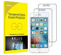 JETech Pellicola Protettiva per iPhone 6s/6, 2 Pezzi | HD Trasparente, Vetro Temperato Antigraffio