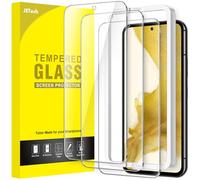JETech Pellicola Protettiva per Samsung Galaxy S22 5G 6,1 Pollici, Vetro Temperato Film con Installazione Facile Attrezzo, Compatibile ID Impronte Digitali, HD Chiaro, Pacco da 3