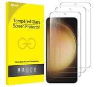 JETech Pellicola Protettiva per Samsung Galaxy S23 5G 6,1 Pollici, Vetro Temperato Film, Compatibile ID Impronte Digitali, HD Chiaro, Pacco da 3